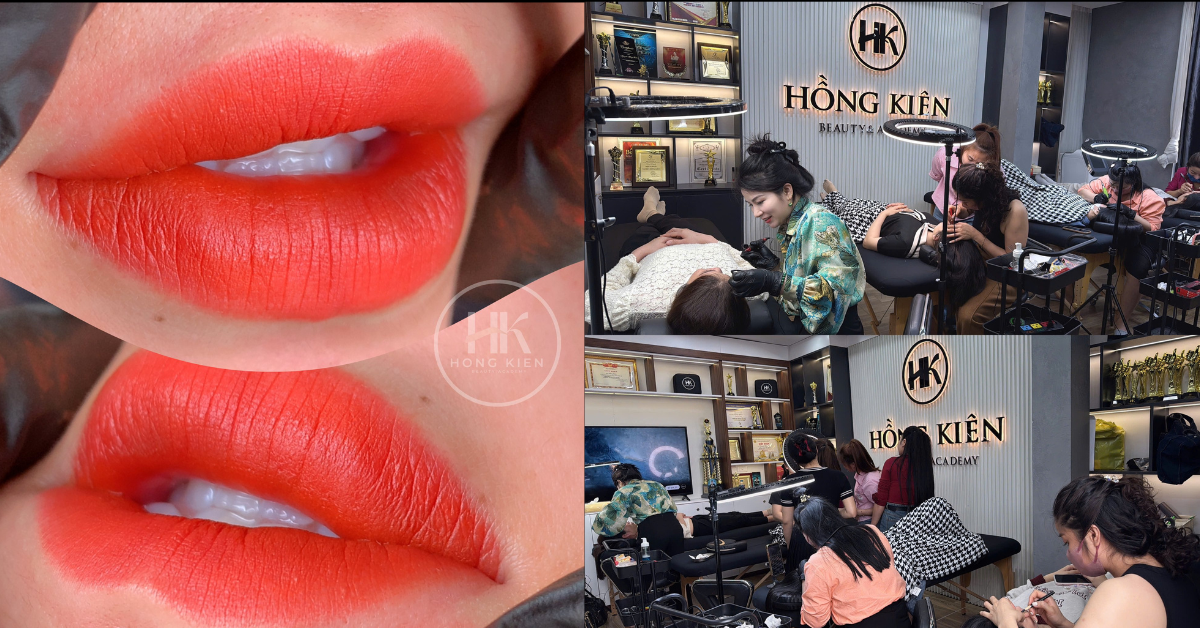 Địa chỉ Phun Môi Đẹp Ở Hà Nội - Thẩm Mỹ Hồng Kiên